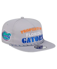 New Era Men's Gray Florida Gators Golfer Vintage Adjustable Hat