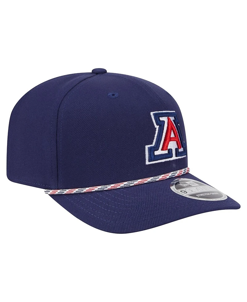 New Era Men's Navy Arizona Wildcats Game Day Multi-Rope 9SEVENTY Stretch-Snap Hat