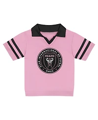 Outerstuff Toddler Pink Inter Miami Cf Charming Dude Top and Shorts Set