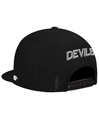 Pro Standard Men's Cream/Black New Jersey Devils French Terry Snapback Hat