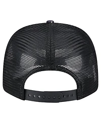 New Era Men's Black Houston Astros Adventure Drinks Pattern 9SEVENTY Stretch-Snap Hat