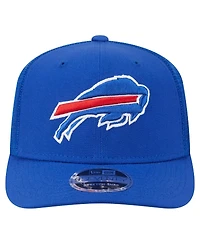 New Era Men's Royal Buffalo Bills Main Trucker 9SEVENTY Stretch-Snap Hat