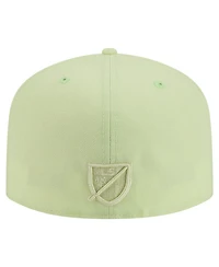 New Era Men's Green Columbus Crew Color Pack A-Frame 59FIFTY Fitted Hat