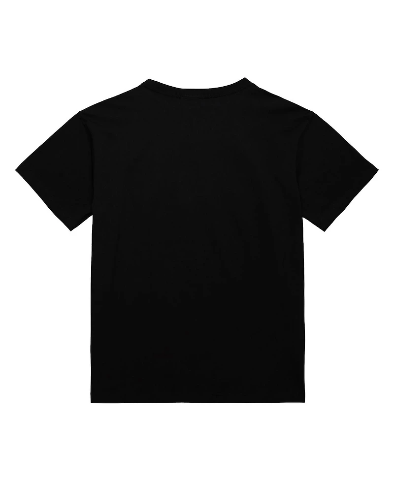 Mitchell & Ness Men's and Women's Anthony Edwards Black Nba Real Big Face Player T-Shirt