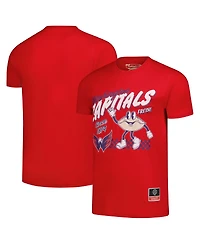 Mitchell & Ness Men's Red Washington Capitals Local Food T-Shirt