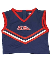 Little King Big Girls 2-Piece Navy Ole Miss Rebels Cheer Set
