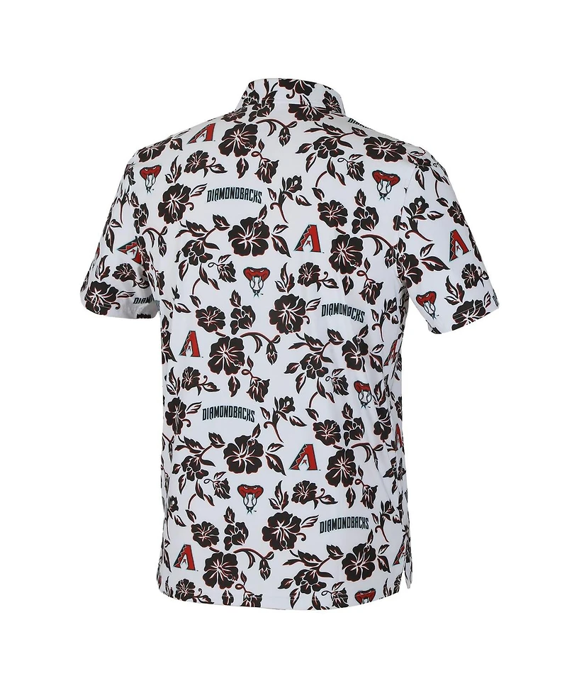 Reyn Spooner Men's White Arizona Diamondbacks Pua Performance Polo Shirt