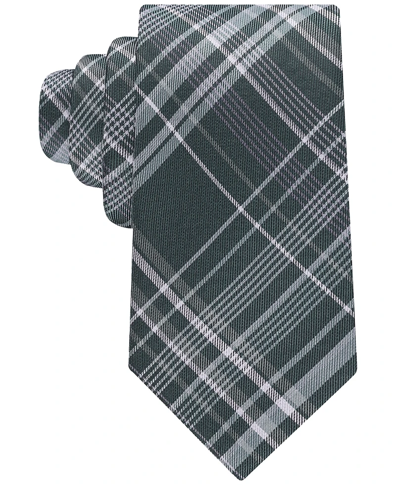 Calvin Klein Men's Russel Plaid Tie