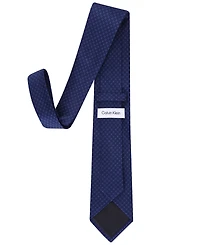 Calvin Klein Men's Ramos Textured Geo-Pattern Tie
