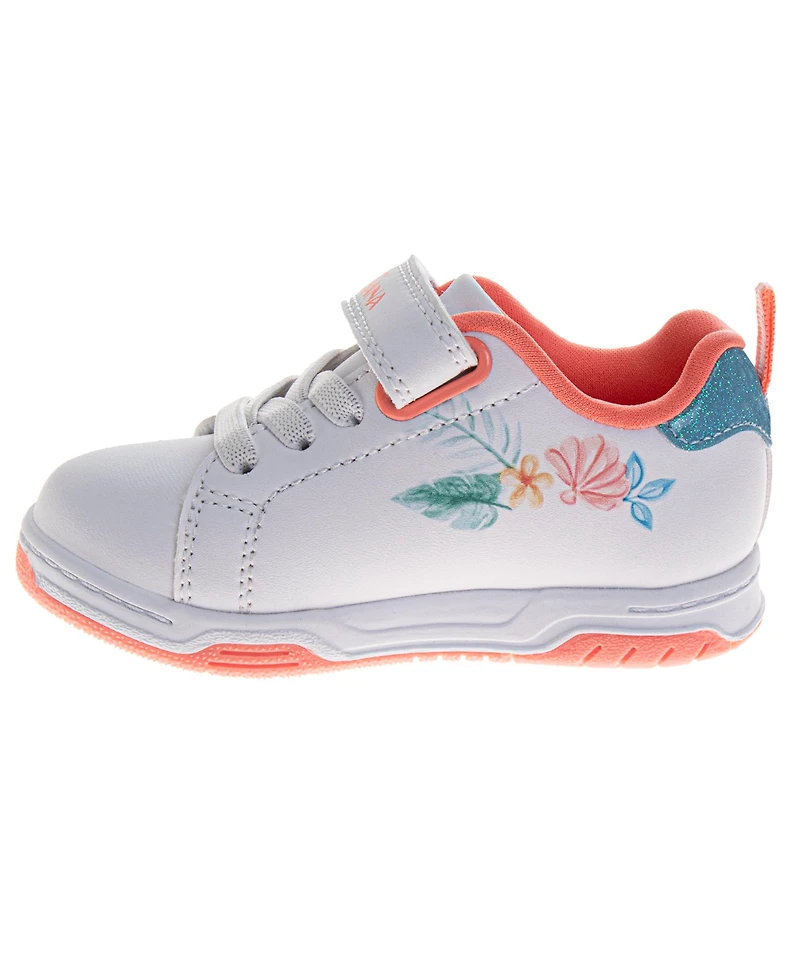 Disney Toddler Girls Moana Hook and Loop Sneakers