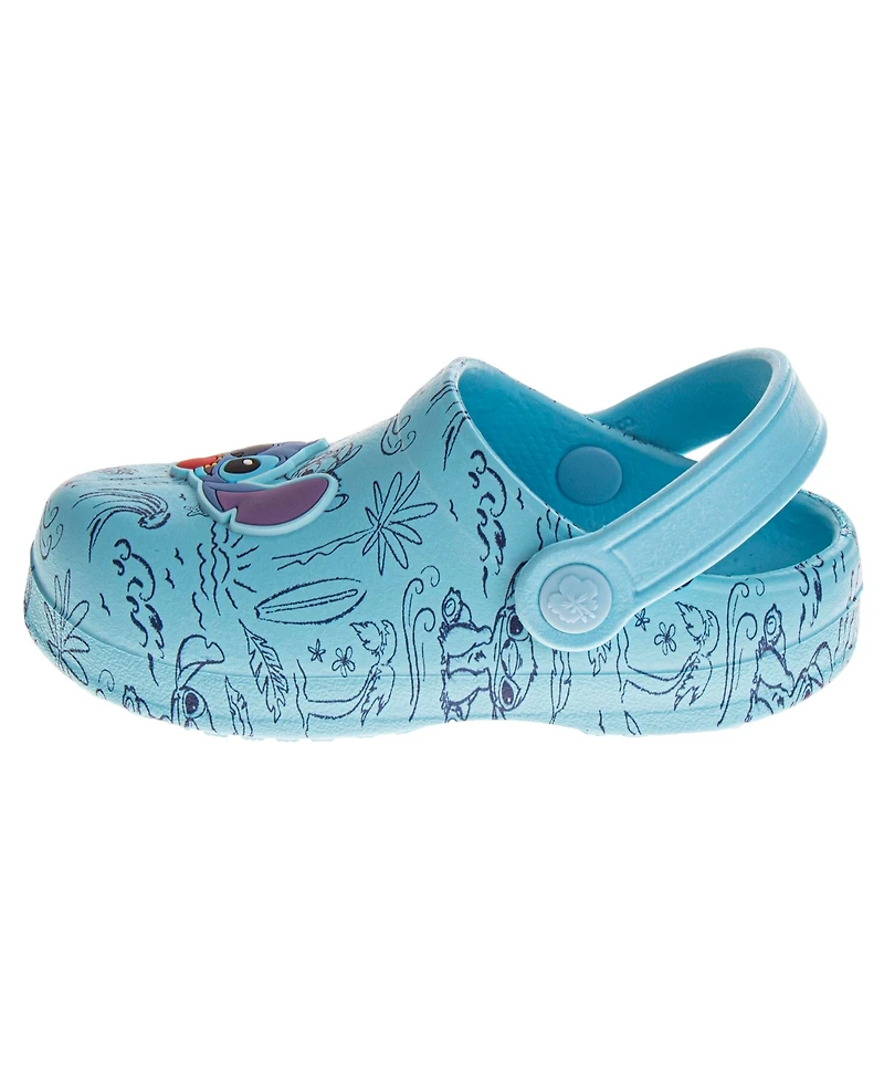 Disney Toddler Girls Stitch Angel Dual Sizes Clogs