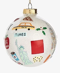 Holiday Lane New York City Icons Glass Ball Ornament, Macy's Exclusive