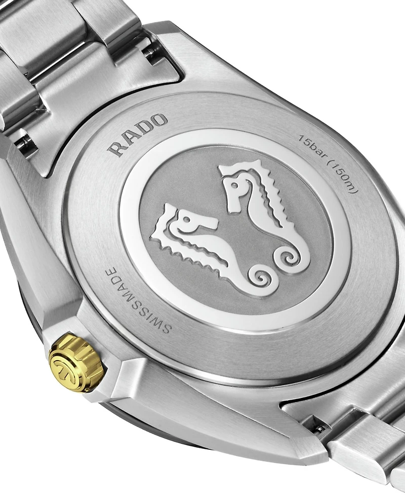 Rado Men's Swiss HyperChrome Two-Tone Stainless Steel Bracelet Watch 42mm