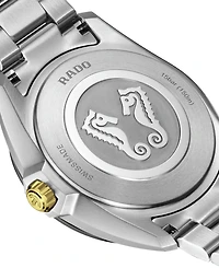 Rado Men's Swiss HyperChrome Two-Tone Stainless Steel Bracelet Watch 42mm