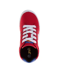 Spider-Man Little and Big Boys Lace Up Canvas Sneakers
