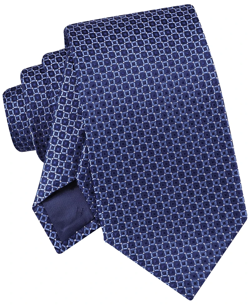 Tommy Hilfiger Men's Pilsen Square-Pattern Tie