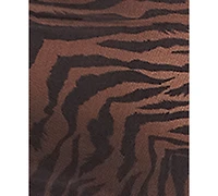 Katia Rae Juniors' Animal-Print Strapless Ruched Gown