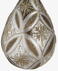 Holiday Lane Blessed Gold-Tone Glass Drop Ornament, Macy's Exclusive