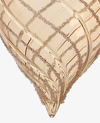 Holiday Lane Berry Tones Glass Drop Twist Ornament, Macy's Exclusive