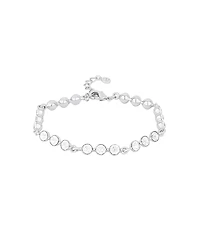 And Now This Crystal Stationed Bracelet
