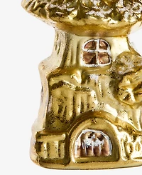 Holiday Lane Enchanted Forest Glass Fairy House Ornament, Macy's Exclusive