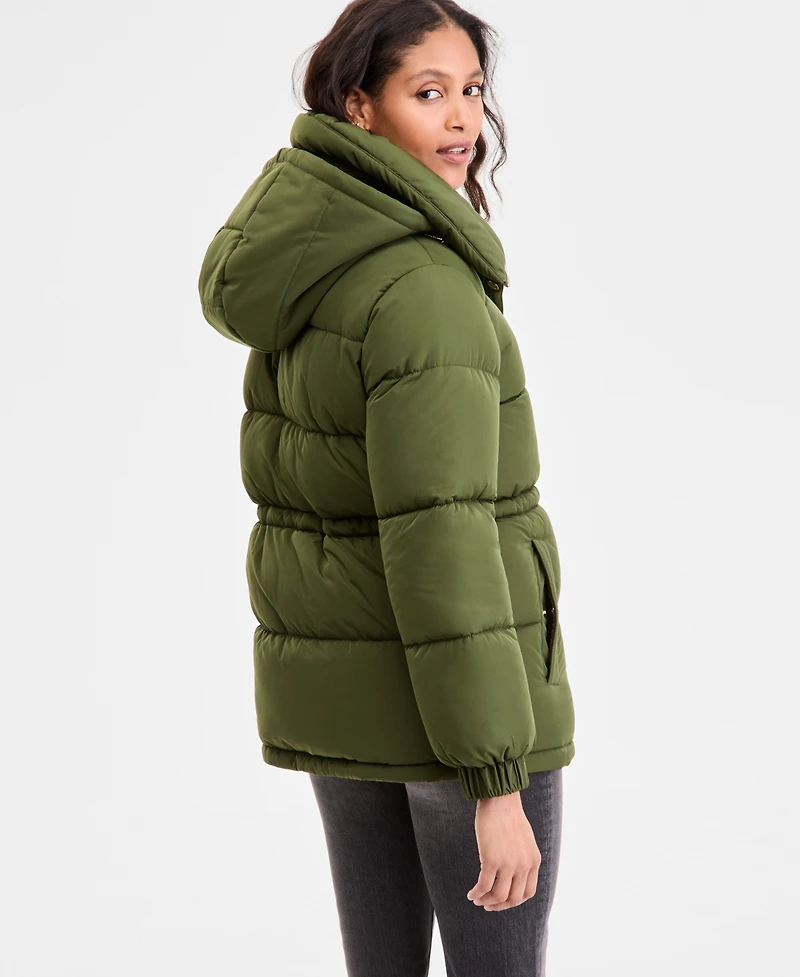 Michael Kors Women's Hooded Anorak Puffer Coat, Exclusively at Macy's