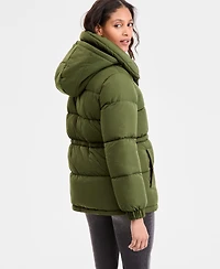 Michael Kors Women's Hooded Anorak Puffer Coat, Exclusively at Macy's
