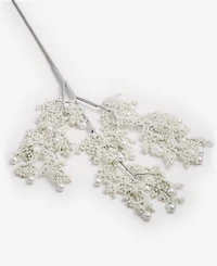 Holiday Lane Gilded Glamour Beaded Metallic Pick Ornament, Macy's Exclusive