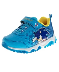 Sega Sonic the Hedgehog Toddler Boys Light Up Sneakers