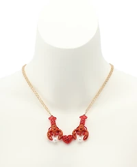 Betsey Johnson Mermaid Jewels Lobster Friendship Necklace Set