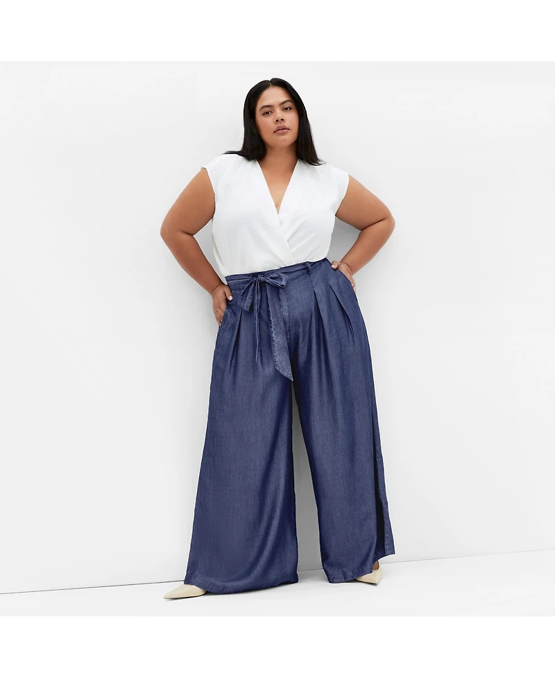 City Chic Plus Santorini Pant
