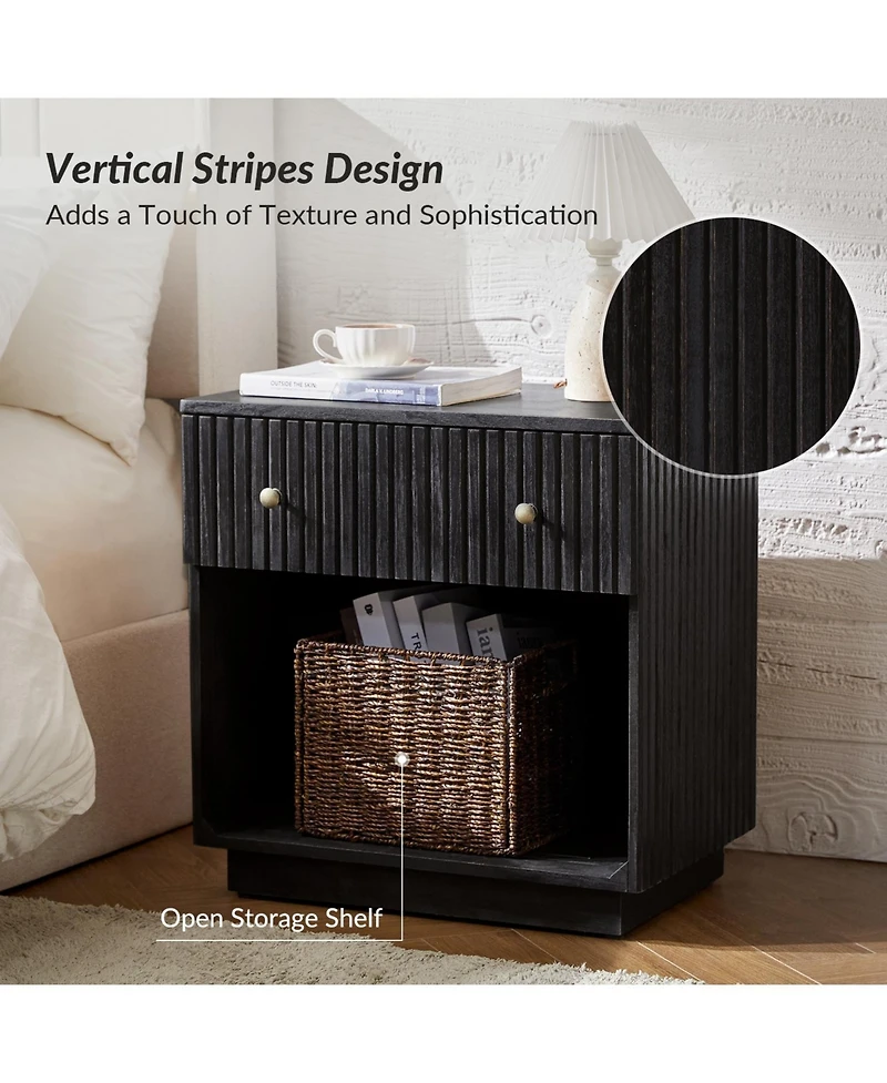 Lolita 1-Drawer Nightstand