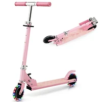 Folding Kick Scooter with 3 Adjustable Heights for Kids