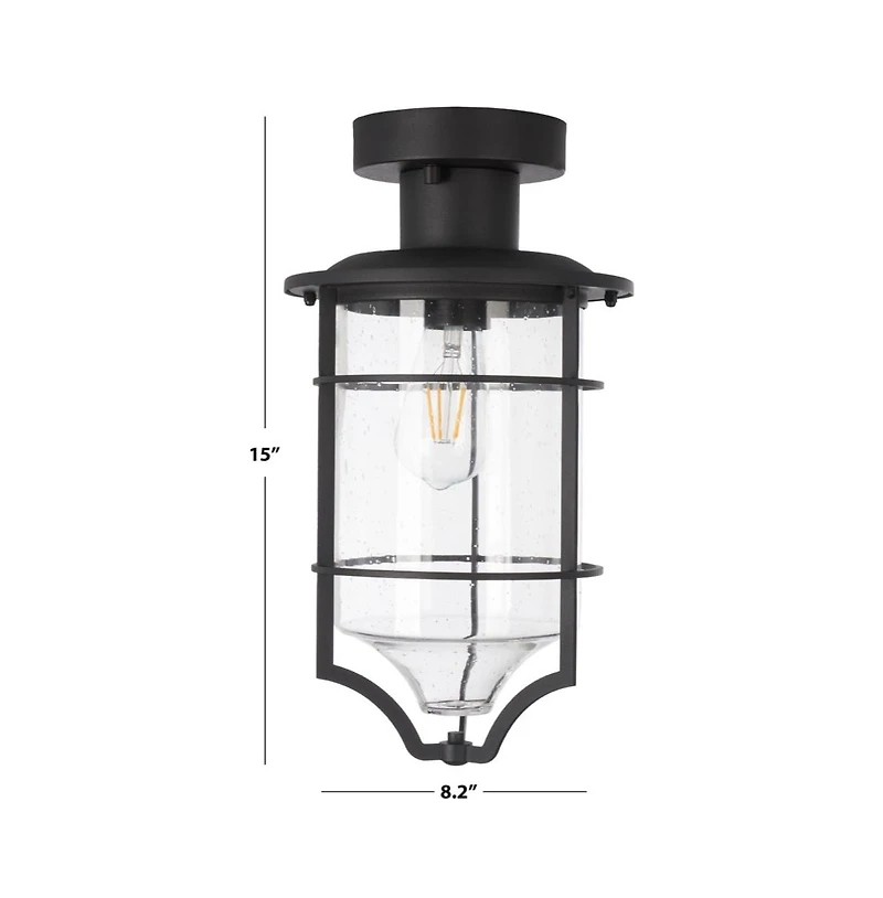 Rueda 8.2" Outdoor Flush Mount