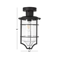 Rueda 8.2" Outdoor Flush Mount
