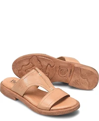Born Women's Remo Round Toe Flat Sandals