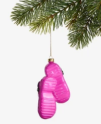 Holiday Lane Eclectic Charm Glass Slip-On Shoes Ornament, Macy's Exclusive