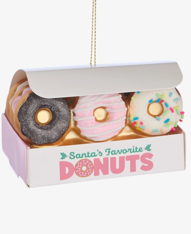 Holiday Lane Foodie Donut Box Ornament, Macy's Exclusive