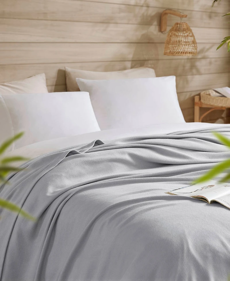 Madison Park Lightweight Breathable Natural Cooling Blanket