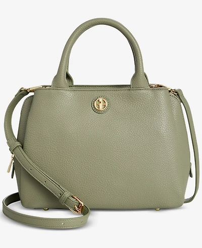 Giani Bernini Pebble Small Satchel, Exclusively at Macy's