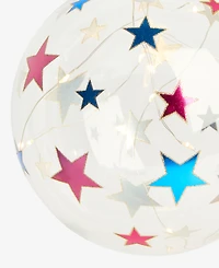 Holiday Lane Merry Magic Light Up Star Ball Ornament, Macy's Exclusive