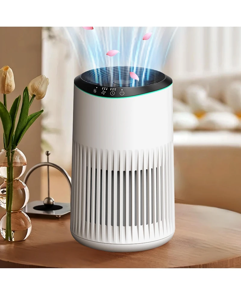 Chivalz Hepa Air Purifier for Bedroom Home, With Essential Oil Diffuser, Sleep Mode
