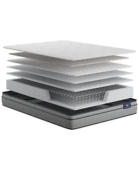 Closeout! Serta Flowering Cherry 9.5" Medium Euro-Top Mattress