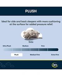 Closeout Serta Flowering Cherry 11 Plush Tight Top Mattress Collection