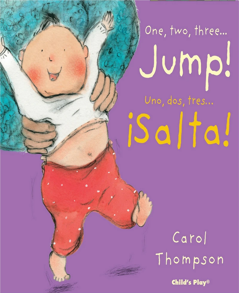 Child's Play Books Little Movers Bilingual Books, Set of 4