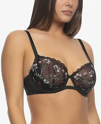 Paramour Women's Allure Embroidered Unlined Bra