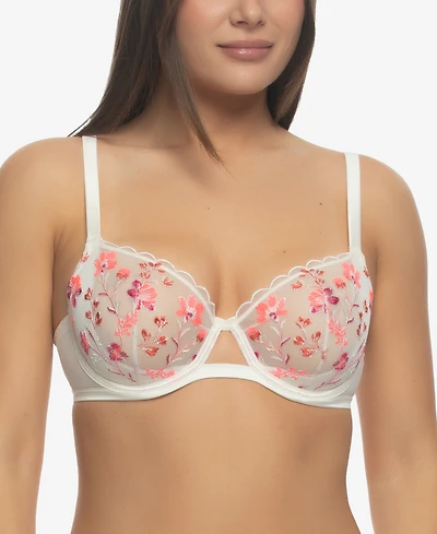 Paramour Women's Allure Embroidered Unlined Bra