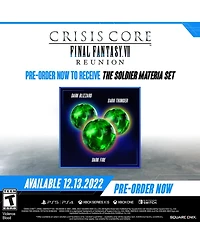 Crisis Core: Final Fantasy Vii Reunion for PlayStation 5