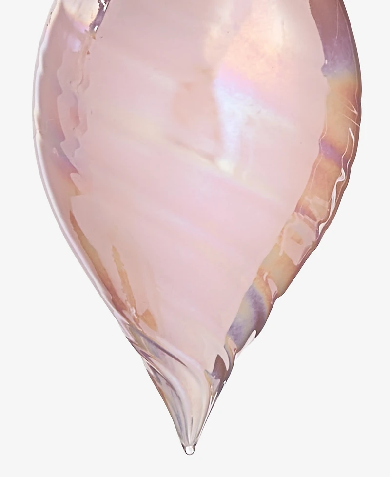 Holiday Lane Pastel Shine Glass Twist Drop Ornament, Macy's Exclusive