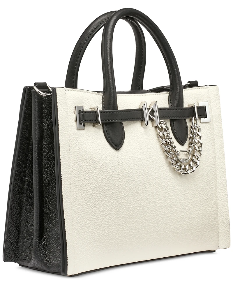 Karl Lagerfeld Paris Cerise Leather Crossbody Bag